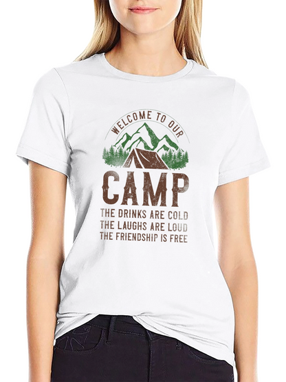 Welcome To Our Camp Graphic Tee