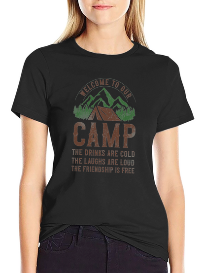 Welcome To Our Camp Graphic Tee