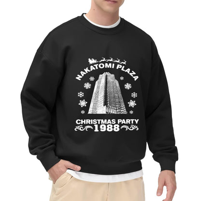 Nakatomi Plaza 1988 Christmas Party Die Hard Holiday Sweatshirt