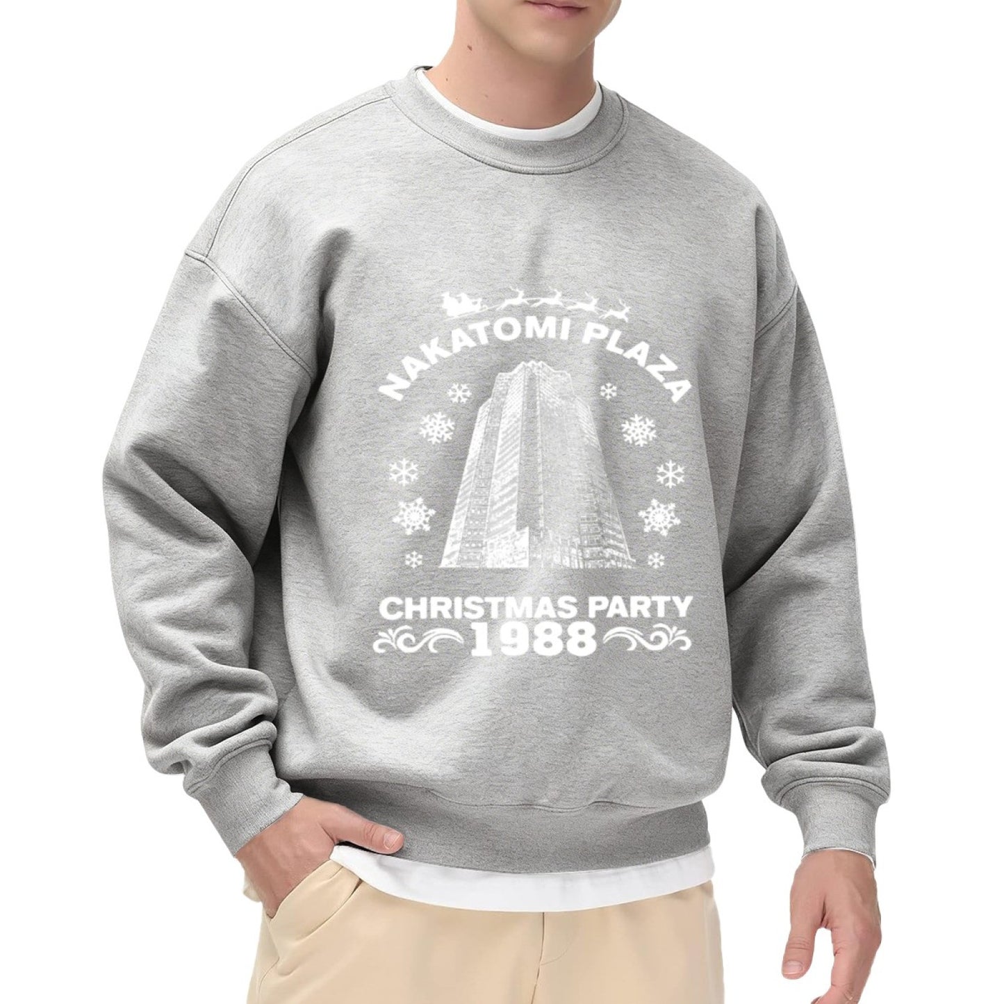 Nakatomi Plaza 1988 Christmas Party Die Hard Holiday Sweatshirt