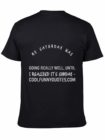 Funny My Saturday T-Shirt
