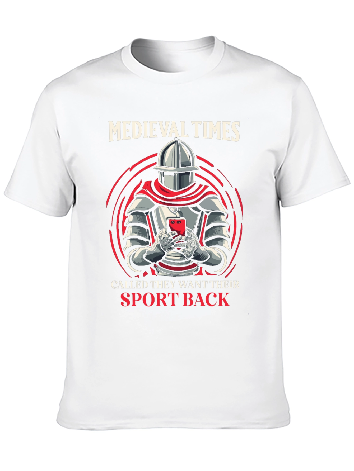 Medieval Times Knight T-Shirt - Funny Gamer Tee