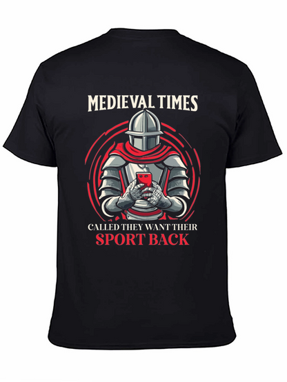 Medieval Times Knight T-Shirt - Funny Gamer Tee
