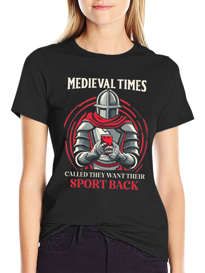 Medieval Times Knight T-Shirt - Funny Gamer Tee