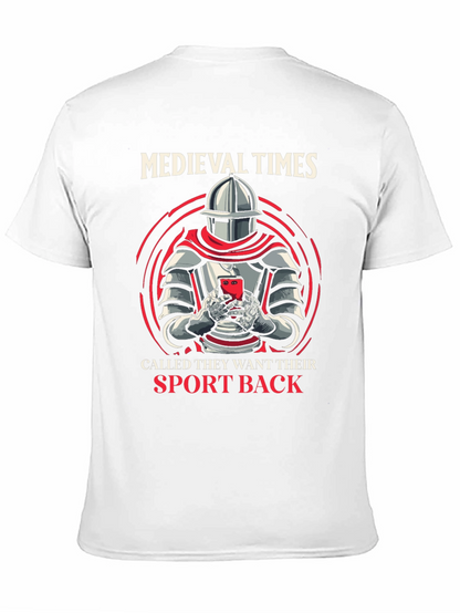 Medieval Times Knight T-Shirt - Funny Gamer Tee