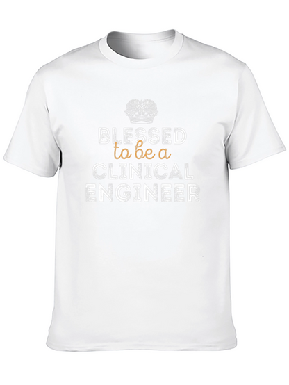 Blessed Clinical Engineer Graphic T-Shirt