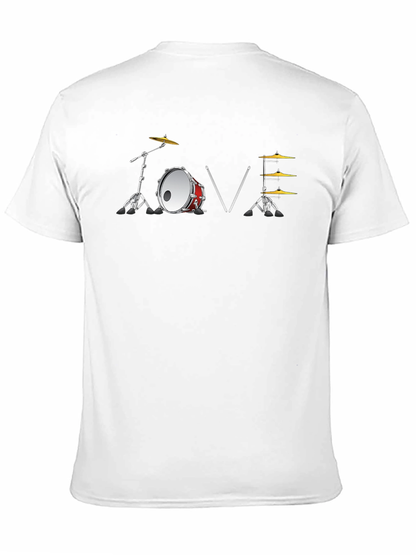 Drummer Love T-Shirt - Music Lover Tee
