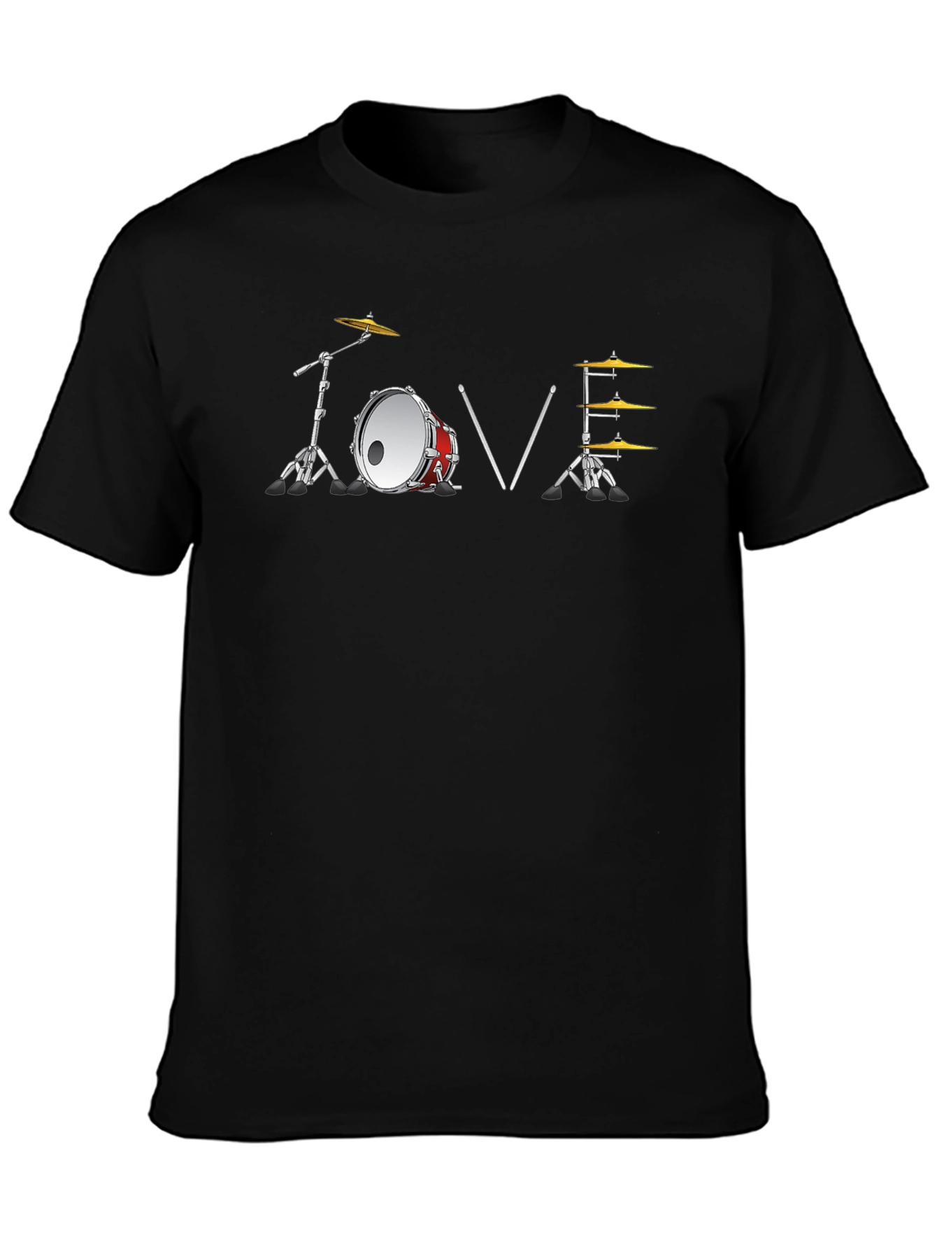 Drummer Love T-Shirt - Music Lover Tee