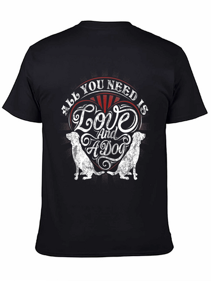 Love and a Dog Graphic Tee