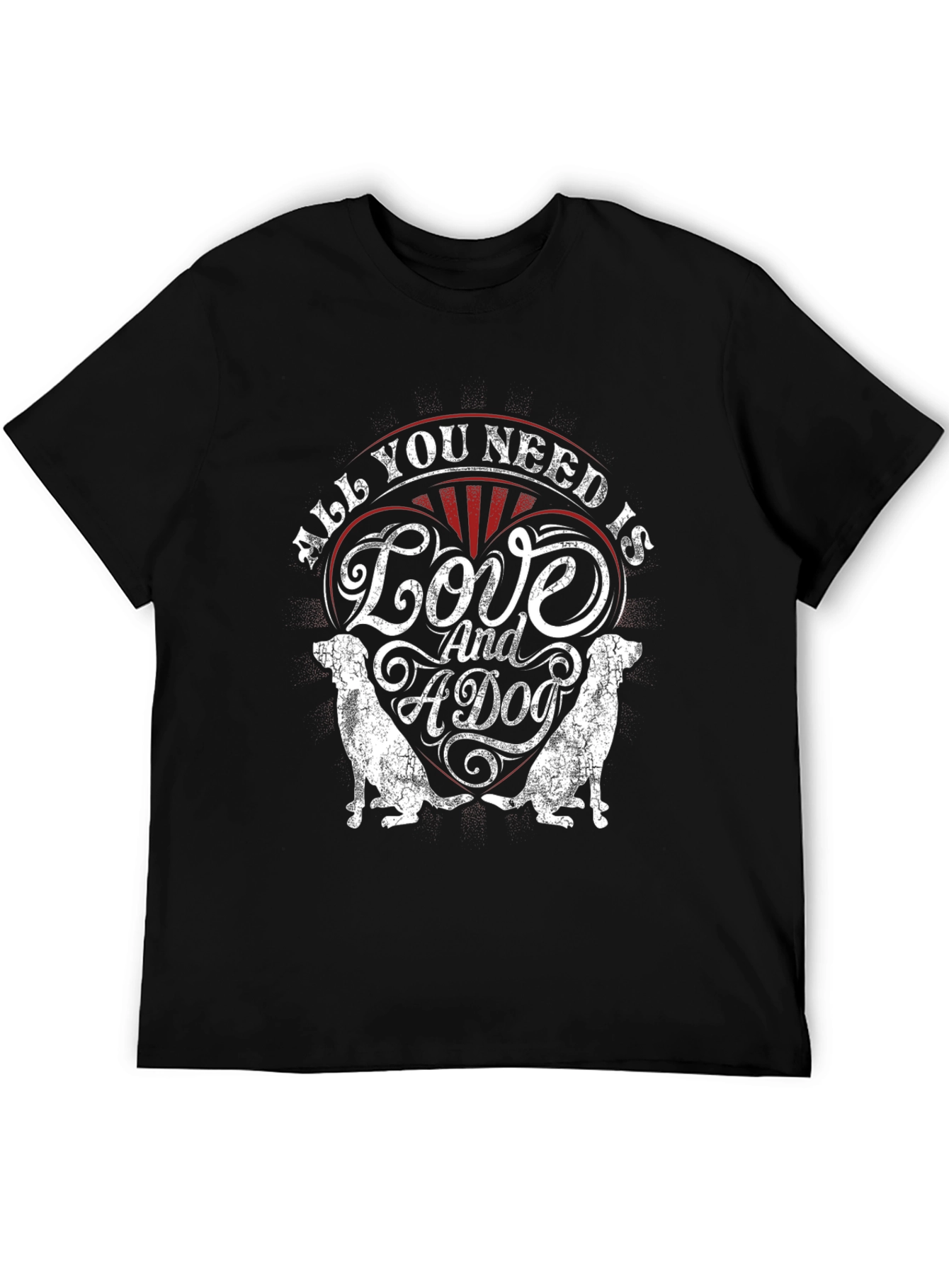 Love and a Dog Graphic Tee