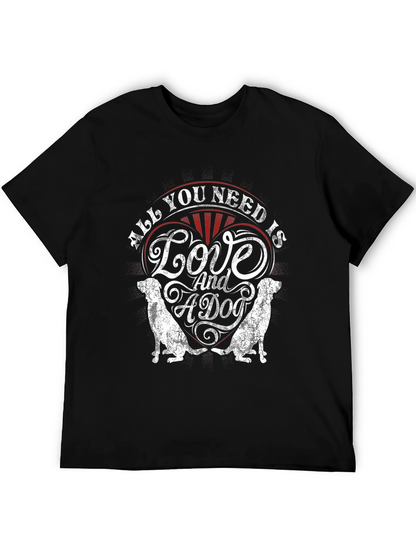 Love and a Dog Graphic Tee