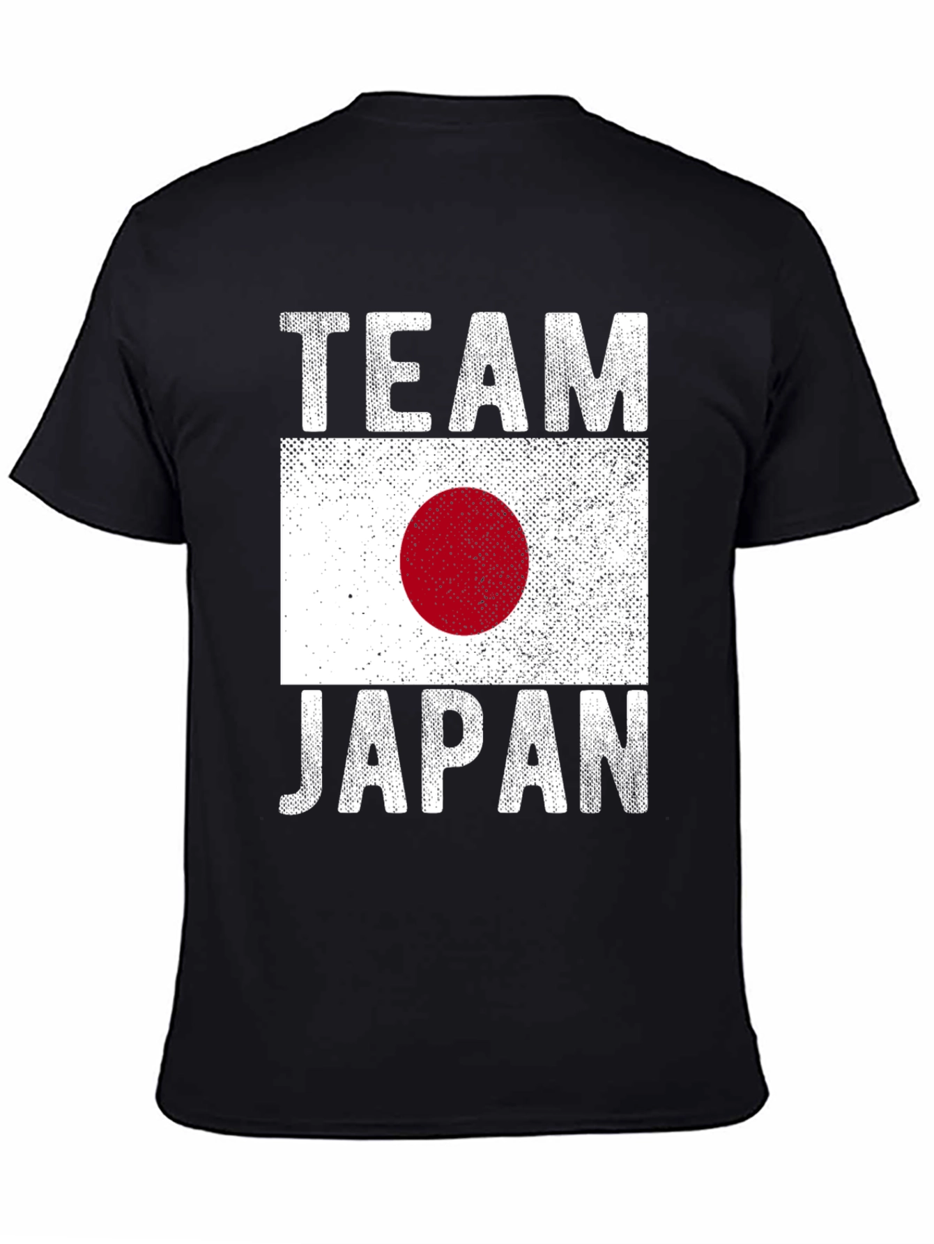 Team Japan T-Shirt - Distressed Flag Design