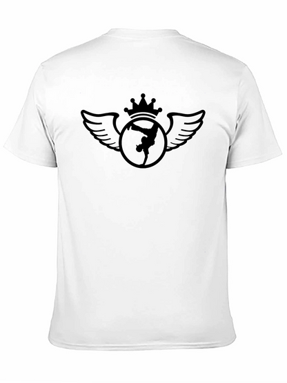 Crown Winged Dancer Black Graphic Tee