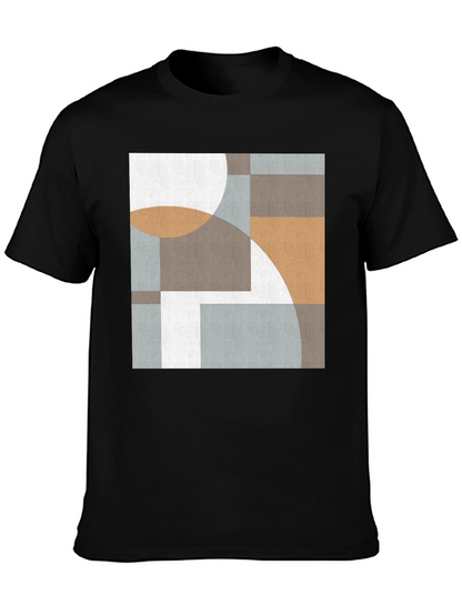 Geometric Art Tee - Modern Abstract Design T-Shirt