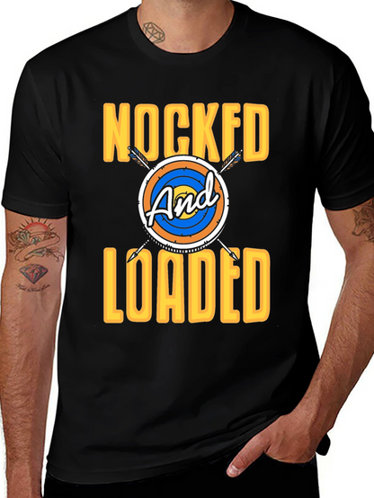 Archery Nocked and Loaded Graphic T-Shirt