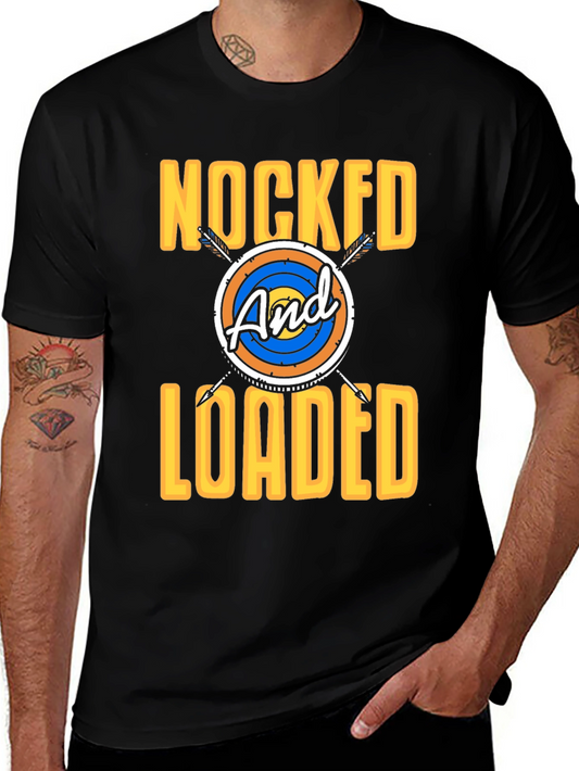 Archery Nocked and Loaded Graphic T-Shirt