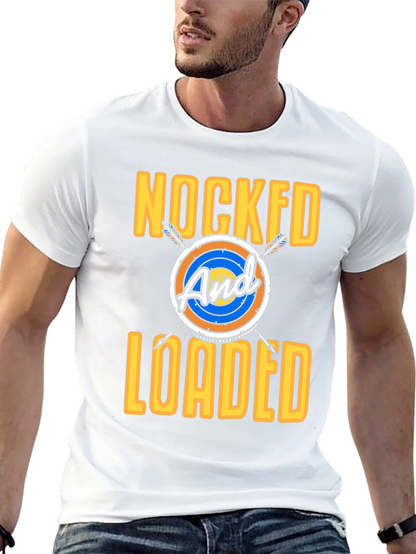 Archery Nocked and Loaded Graphic T-Shirt