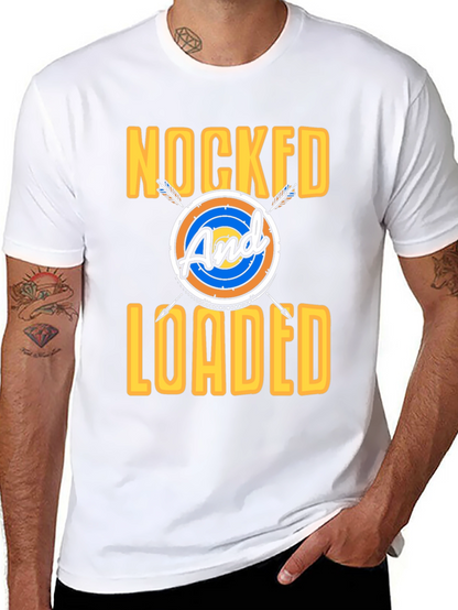 Archery Nocked and Loaded Graphic T-Shirt