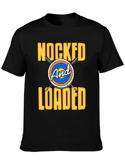 Archery Nocked and Loaded Graphic T-Shirt