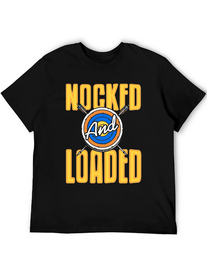 Archery Nocked and Loaded Graphic T-Shirt