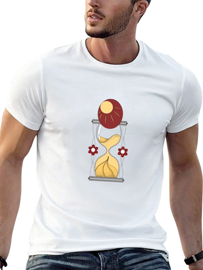 Hourglass Graphic Print T-Shirt
