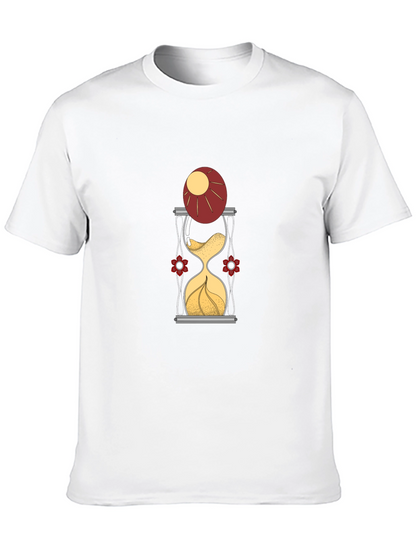 Hourglass Graphic Print T-Shirt