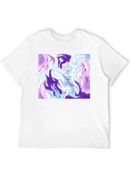 Abstract Swirl T-Shirt - Soft Stylish Graphic Tee
