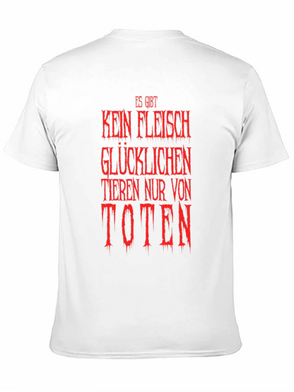 Vegan Slogan T-Shirt - Es Gibt Kein Fleisch