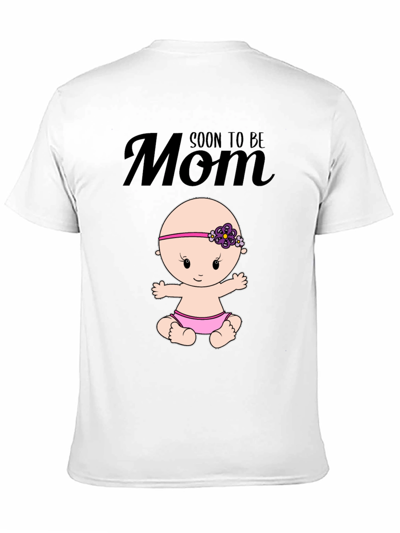 Soon to Be Mom Baby Graphic T-Shirt