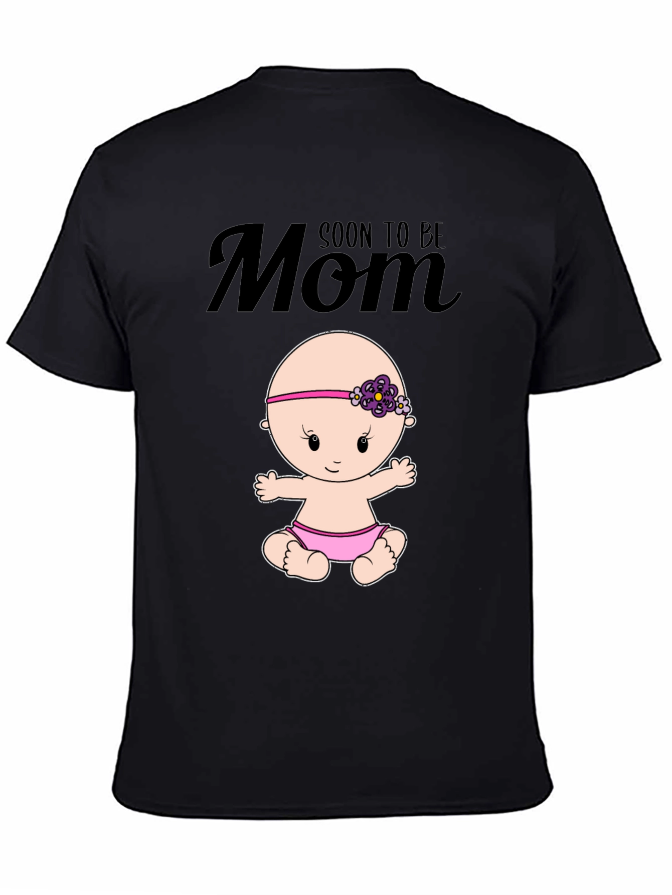 Soon to Be Mom Baby Graphic T-Shirt