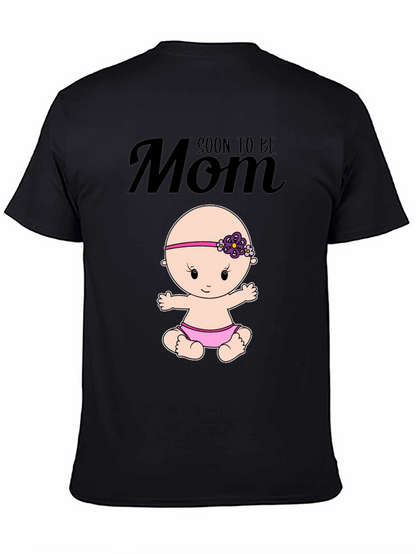 Soon to Be Mom Baby Graphic T-Shirt
