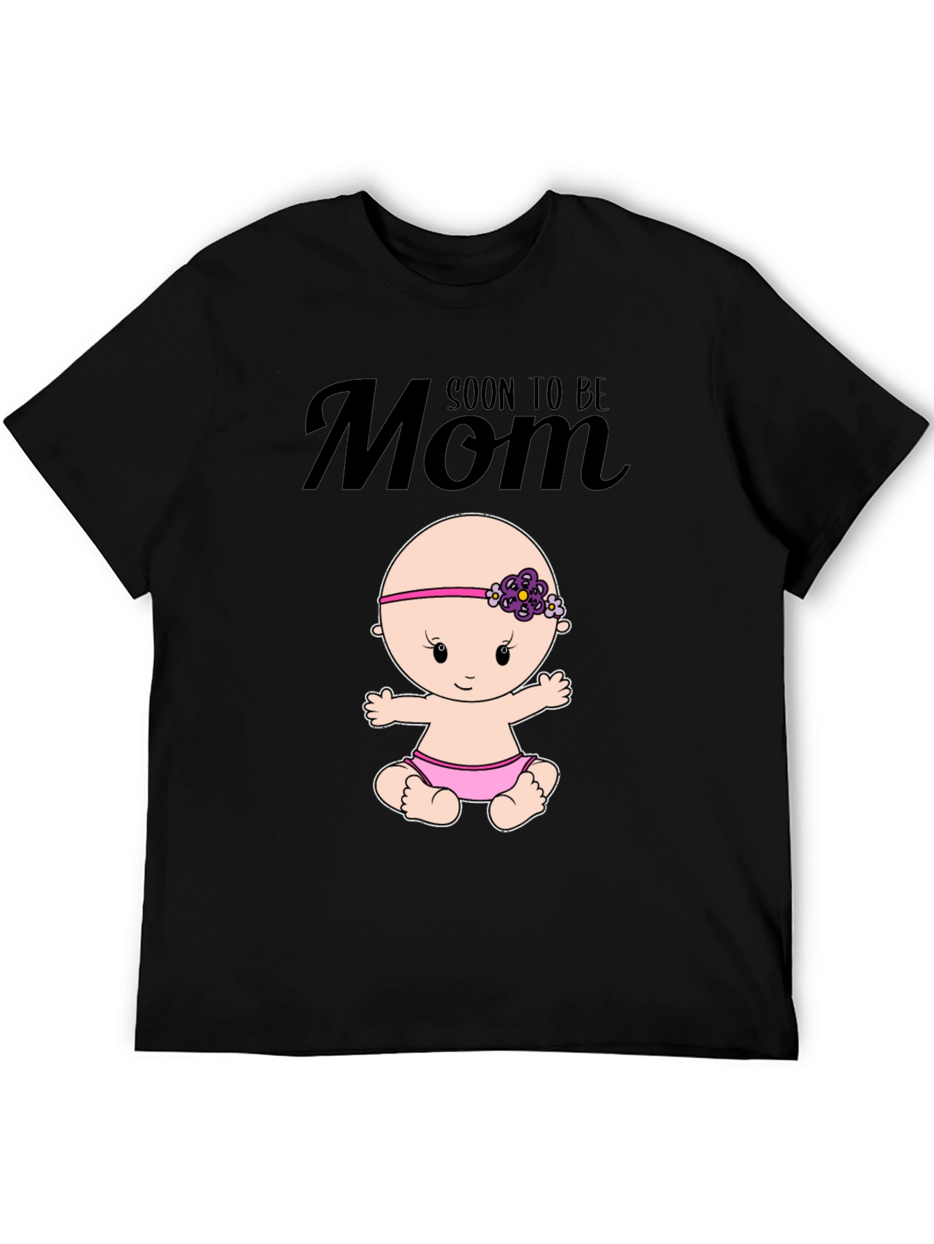 Soon to Be Mom Baby Graphic T-Shirt