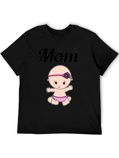 Soon to Be Mom Baby Graphic T-Shirt