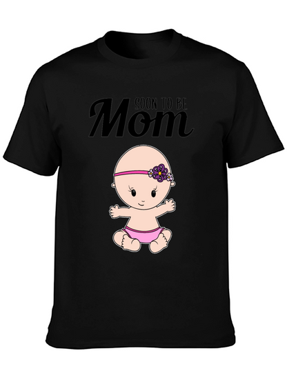 Soon to Be Mom Baby Graphic T-Shirt