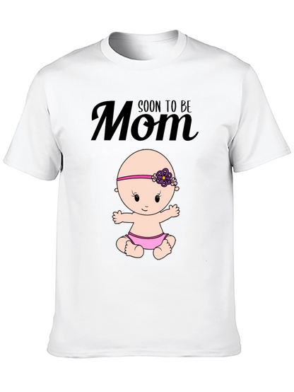 Soon to Be Mom Baby Graphic T-Shirt