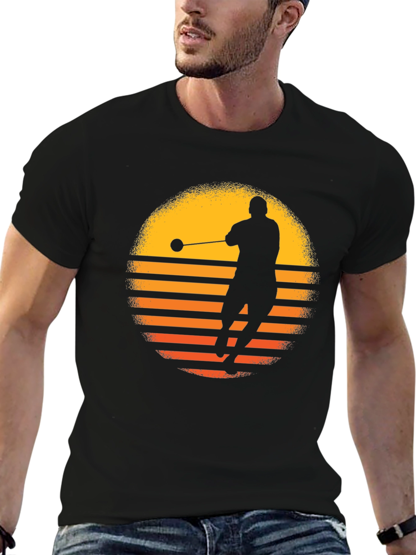 Hammer Throw Silhouette T-Shirt