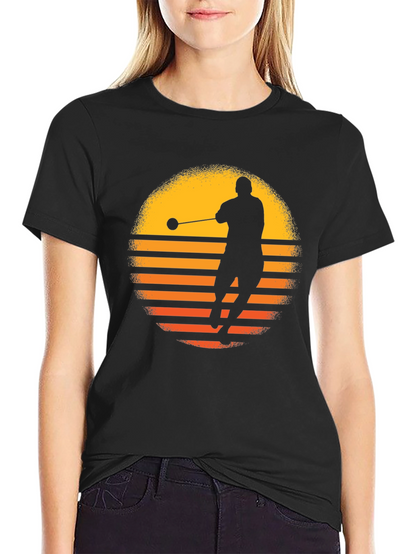 Hammer Throw Silhouette T-Shirt