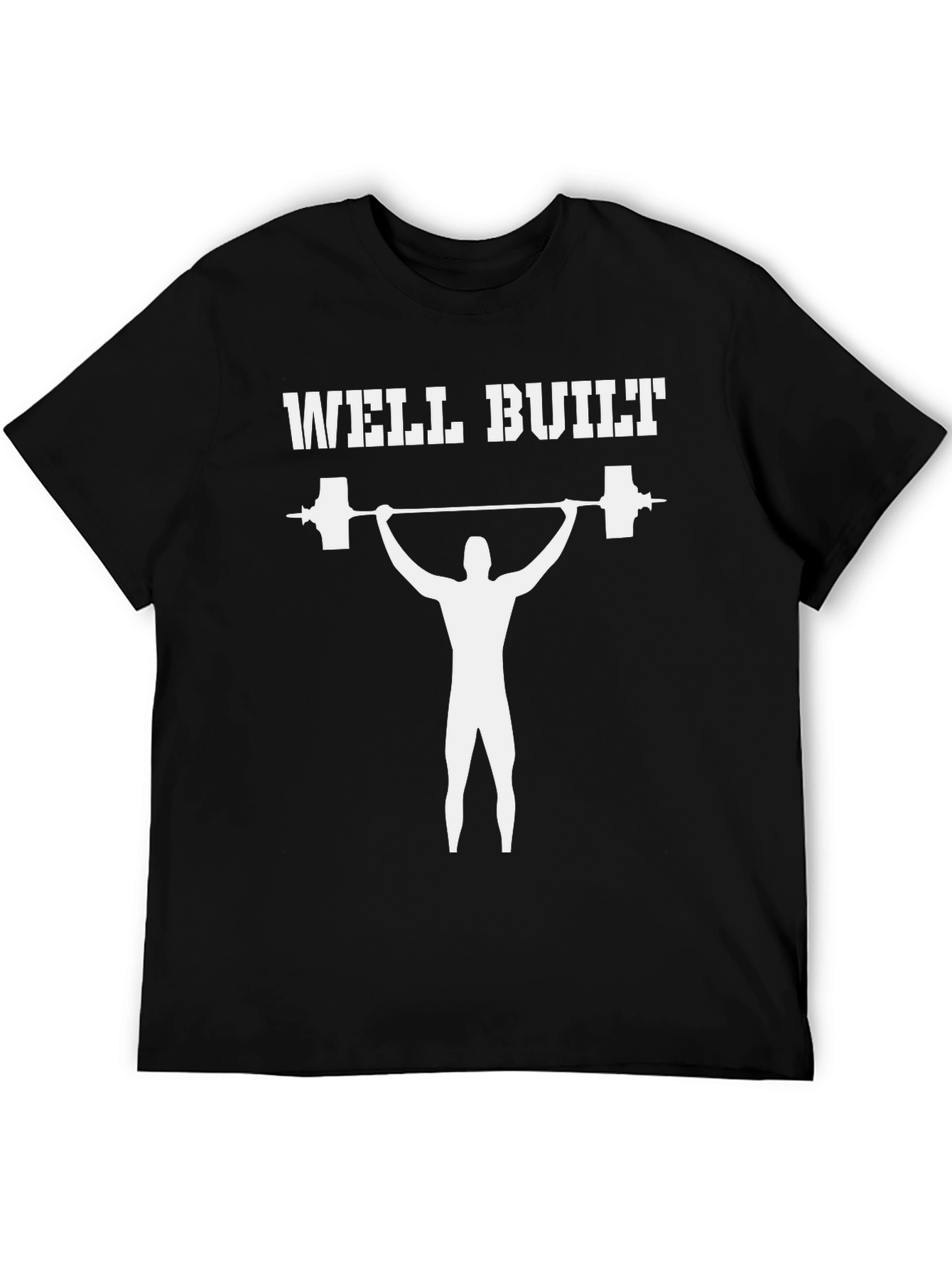 Well Built Weightlifter Graphic T-Shirt