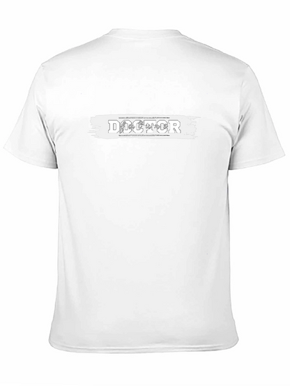 Cool Doctor Tee - Black Cotton Graphic T-Shirt
