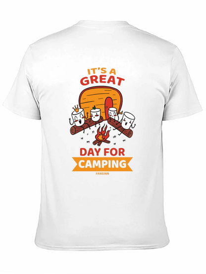 Camping Marshmallow Graphic Tee
