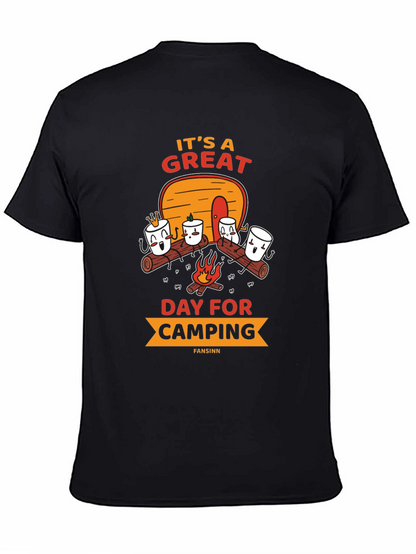 Camping Marshmallow Graphic Tee
