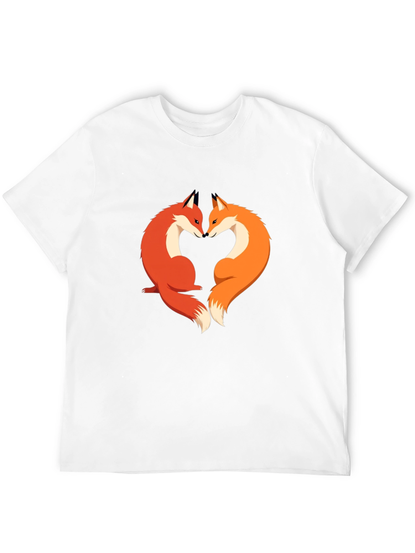 Fox Love Graphic Tee - Stylish & Unique Design