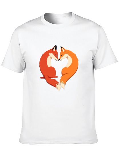 Fox Love Graphic Tee - Stylish & Unique Design