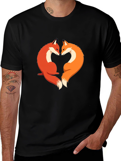 Fox Love Graphic Tee - Stylish & Unique Design