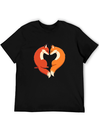 Fox Love Graphic Tee - Stylish & Unique Design