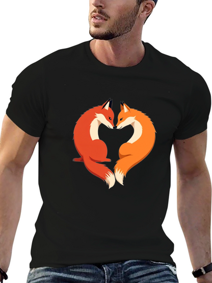 Fox Love Graphic Tee - Stylish & Unique Design