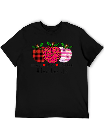 Teacher Life Apple T-Shirt