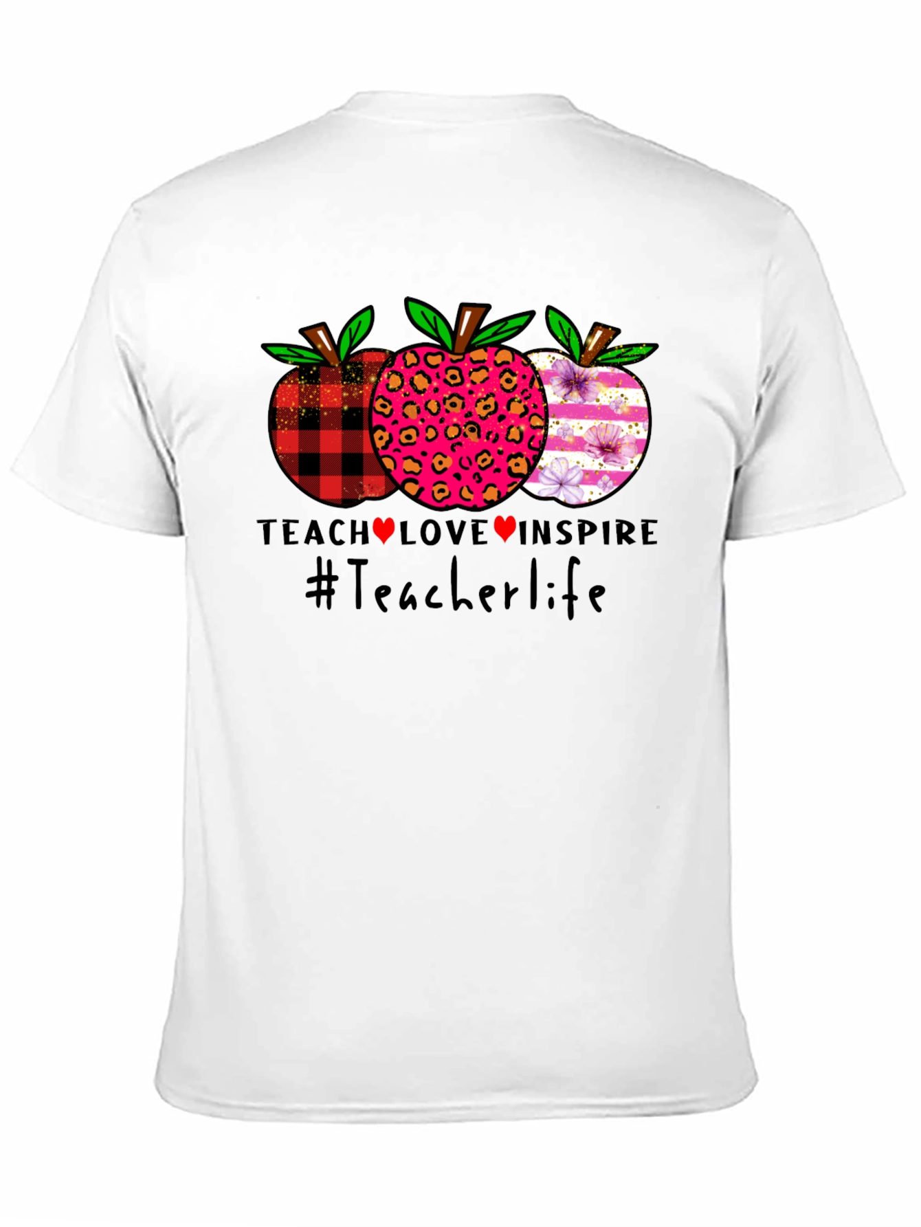 Teacher Life Apple T-Shirt
