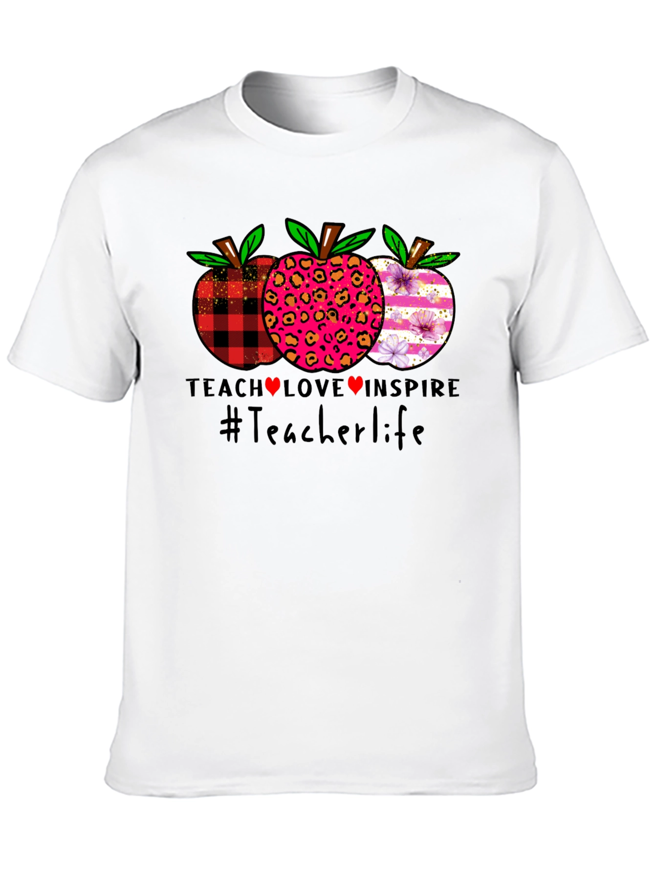 Teacher Life Apple T-Shirt