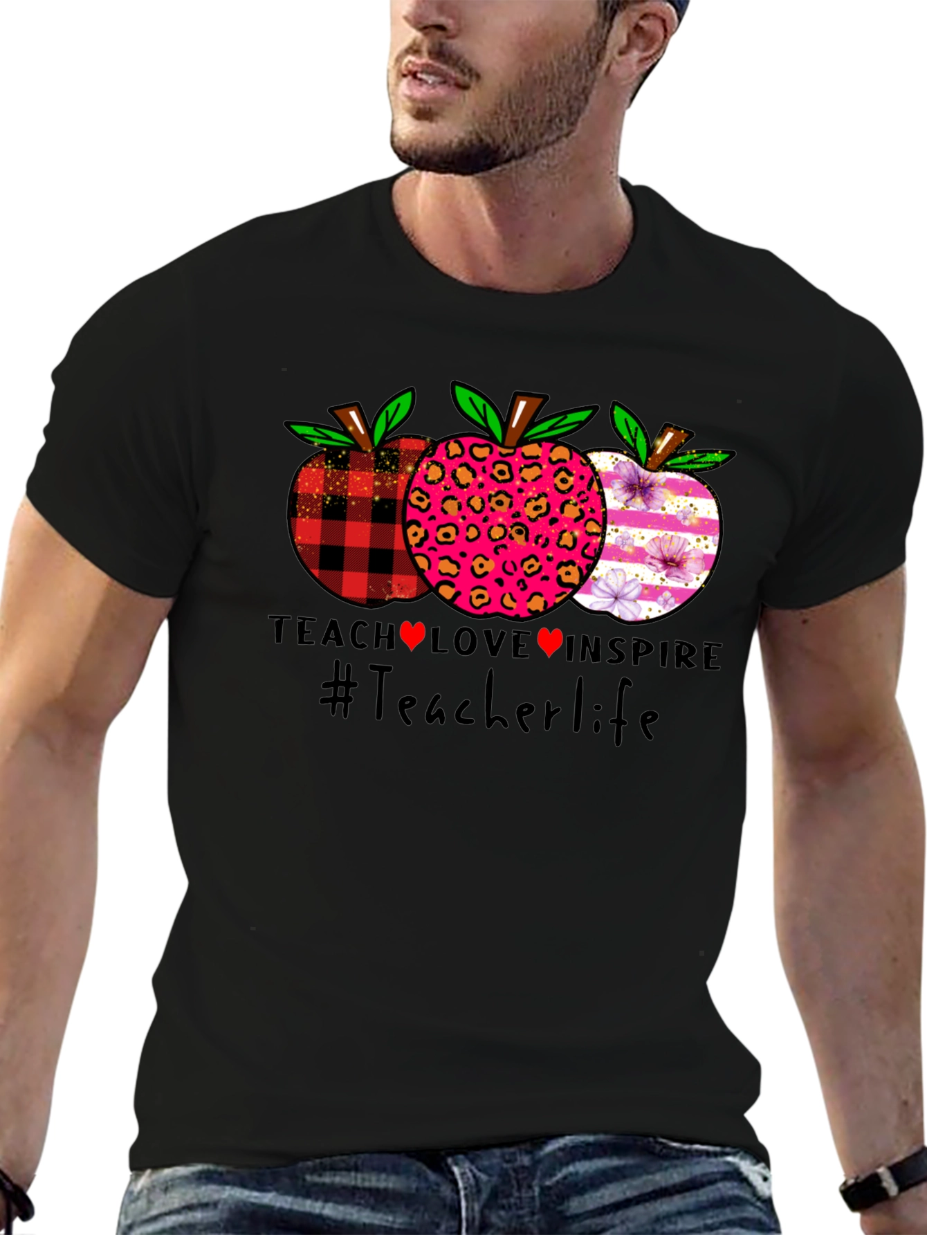 Teacher Life Apple T-Shirt